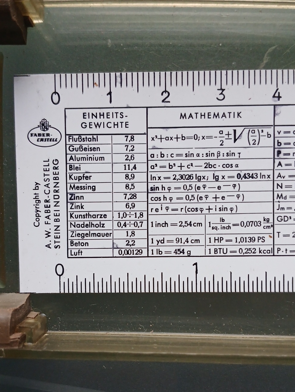 Vintage Faber- Castell Slide Ruler - Picture 4 of 6